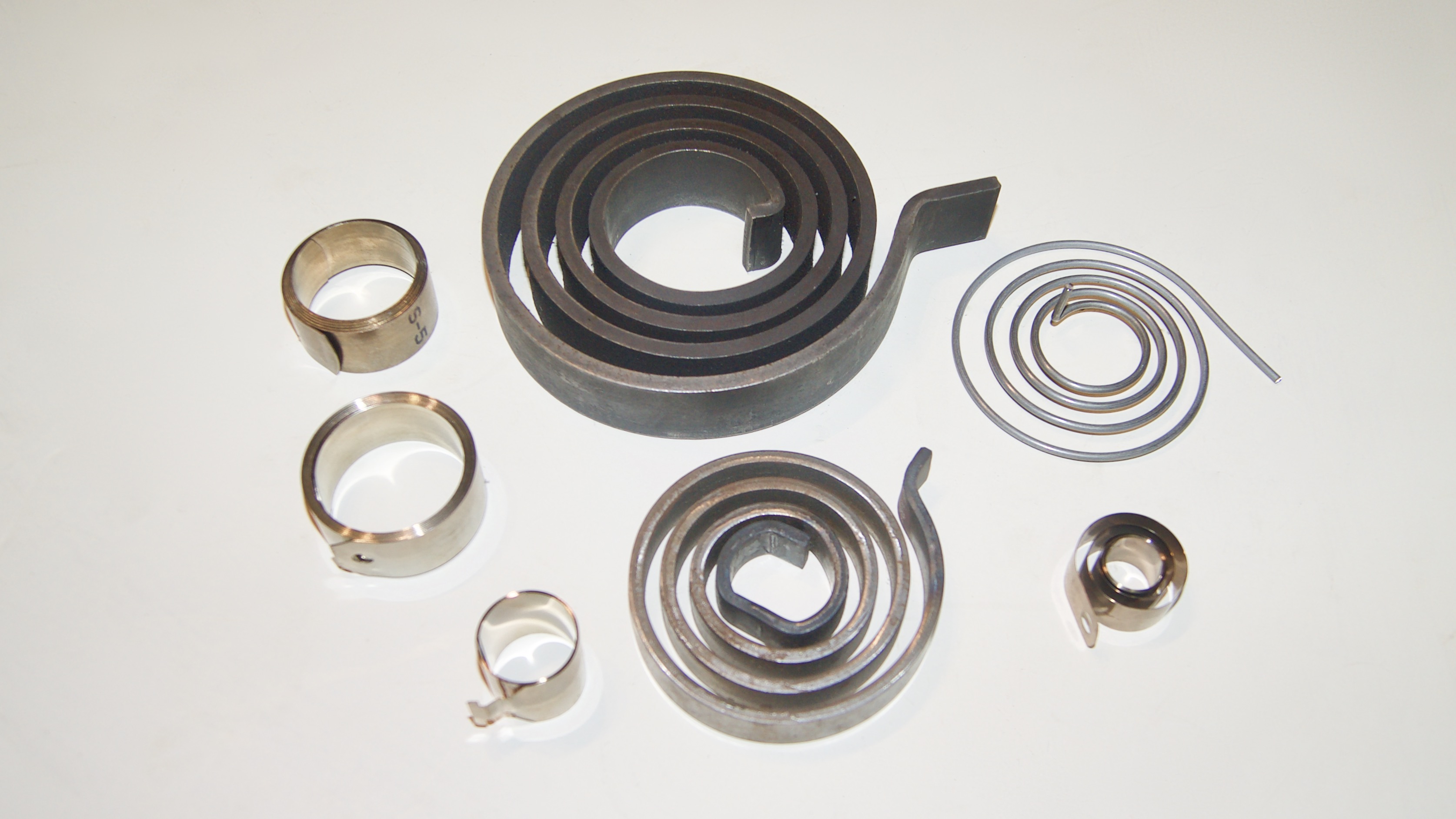Custom Flat Spiral Spring (Strip Spring)